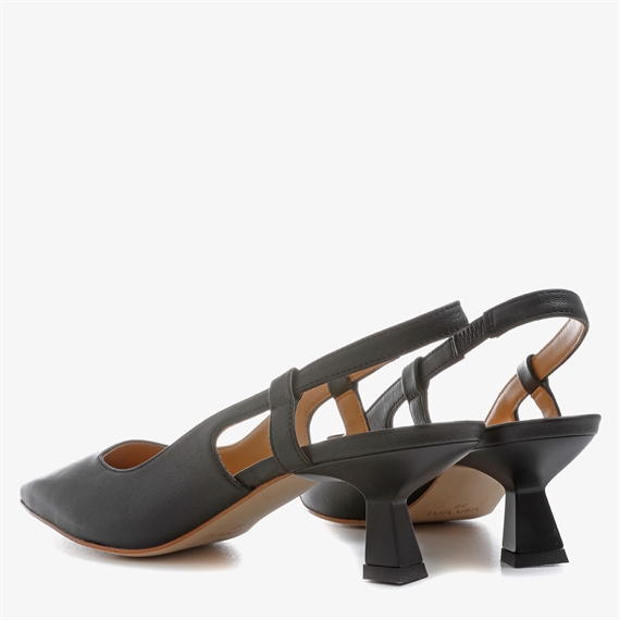 Via Vai Suzy Aliya Slingbacks, Logic Nero 